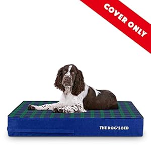Replacement-Outer-Cover-for-The-Dogs-Bed-Orthopedic-Washable-Fabric-Large-40-x-25-x-6-Black-Watch-Tartan - Cucciolini Doodles   Replacement-Outer-Cover-for-The-Dogs-Bed-Orthopedic-Washable-Fabric-Large-40-x-25-x-6-Black-Watch-Tartan