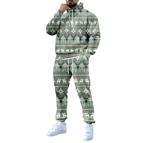 Motif Drole Père Noël sur ensemble homme pour briser la monotonie des fêtes