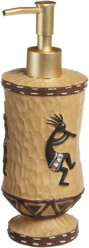 Avanti Linens Kokopelli Lotion Pump, Gold