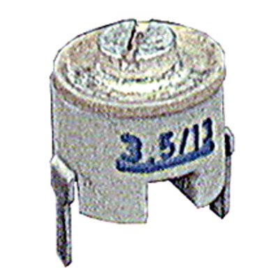 Jameco Valuepro TC3.5-13.0 Ceramic Trimmer Capacitor, 250VDC, 3.5 – 13pF Capacitance Range, 8 mm Size, Ivory (Pack of 10)