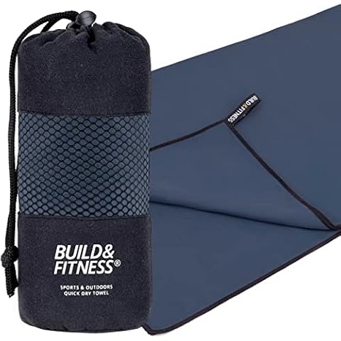 Build & Fitness Mikrofaser Handtuch. Schnelltrocknend Cover
