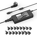 Etssembo 90W Caricatore PC Universale Alimentatore Notebook Compatibile con HP Asus Lenovo Dell Acer Samsung Sony Fujitsu Gateway Notebook Ultrabook Chromebook 16 Connettori