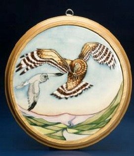 Skydancer Plaque - Limited Edition 50 - Size 31cm diameter