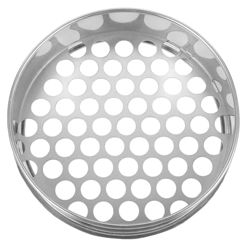 SOLUSTRE Blueberry Sifters Round Hole Mesh Sieve Home Soil Sieve Pearl Sifter Stainless Steel