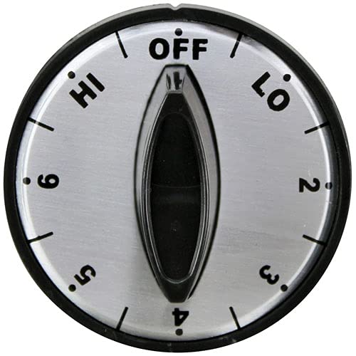 Exact FIT for CECILWARE M169A KNOB 2"D, OFF-LO-2-6-HI - Replacement Part BY MAVRIK