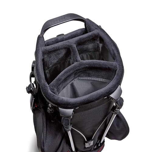 TITLEIST(タイトリスト) ジェットブラックプレミアム スタンドバッグ TB20SXSF-BK 9型(47インチ対応) 4枚目