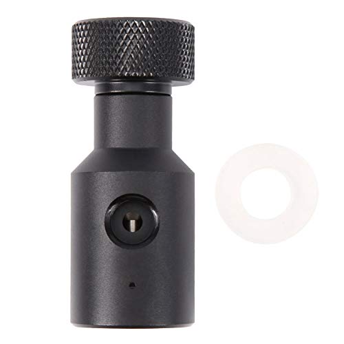 Samfox Paintball CO2 Tank Fill Adapter, CO2 Carbonator Cylinder Tank On/Off Refill Adapter for Sodastream
