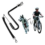 Fahrradleine für Hunde, Freihändiges Hundefahrrad, Hundeleine für Fahrrad, Abnehmbar Fahrrad Hundeleine, Einfache Installation Entfernung, Fahrradleine Hund für Training, Joggen, Radfahren und Outdoor