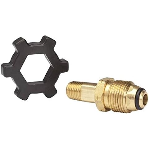 Mr. Heater F273762 1/4" Male Pipe Thread x Full Flow Soft Nose P.O.L. with Handwheel, Multicolored, Regular Cover