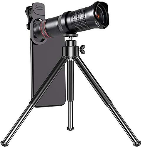 Monocular Telescope High Power con trípode y soporte móvil miniatura 4