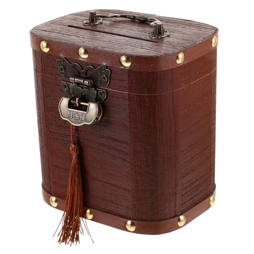 Coffre à trésor vintage en bois : l'écrin cadeau rétro idéal pour boîte à bijoux