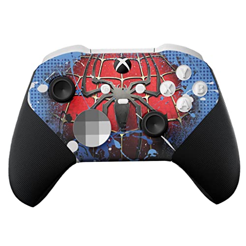 DreamController SpiiderrMan X-box Elite Controller Series 2 Core Limited Edition Custom Elite Core Controller for X-box One/Series X/S Made with Advanced HydroDip Paint Technology(Not Just a Skin)