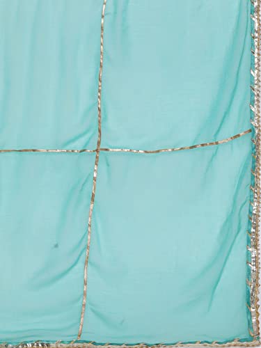 Image of ishin Women's Viscose Rayon Embroidered A-Line Kurta suit set With Dupatta & Pants