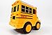 PowerTRC R/C School Bus Radio Control Toy Car for Kids | Steering Wheel Remote | Lights and Sounds