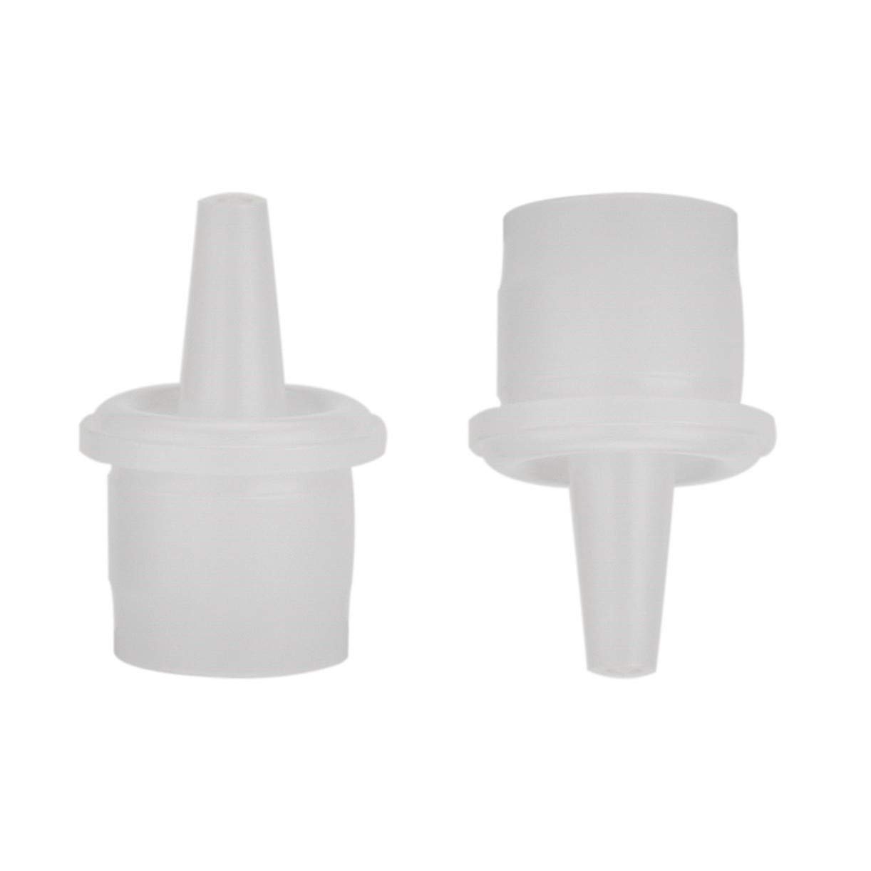 ZHONGJIUYUAN 100 Pcs Eyelash Glue Bottle Stopper Plug Cap Plug Glue Bottle Cap for Eyelash Extensions Tools