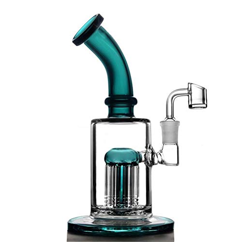 Glasbongs 8 Arme Tree Perc Classics Design Perkolator dicke Wasserpfeife Bong Dab Rig Oil Rigs Heady Pipes Lake Green…