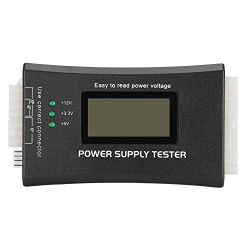 LCD Strömtester för Datorvärd med Automatisk Larm och Kompatibilitet