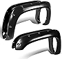 Compatible with Dodge Ram Grain Textured Pocket-Riveted Style Side Fender/Cover/Protector Wheel Flares (Black) 2nd gen