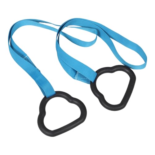 Juego de anillas de gimnasia con anillas antideslizantes y correas ajustables