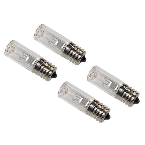 HQRP 4-Pack Bulbs Works with Philips Sonicare Part # 423502504291 & 423509004221 Sonicare