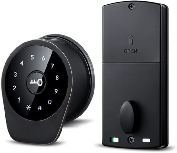 DUYHBAWRS-007 Electronic Smart Lock Biometric Fingerprint Door Lock TTlock App Code Keyless Door Lock Home Security