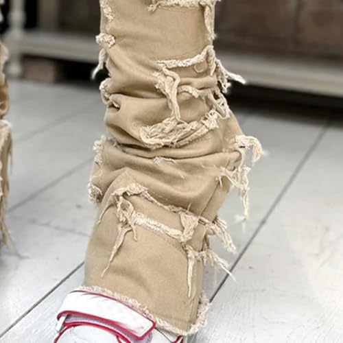 Men's Slim Fit Stretch Jeans Skinny Jeans for Men Fashion Straight Leg Comfort Waist Cargo Patch Denim Pants2