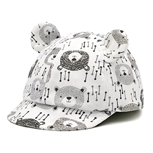 Image of Sarfel Toddler Baseball Hat Baby Baseball Cap Toddler Trucker Hat Baby Ball Cap Infant Hats Kids Trucker Hats Kid Caps Cotton