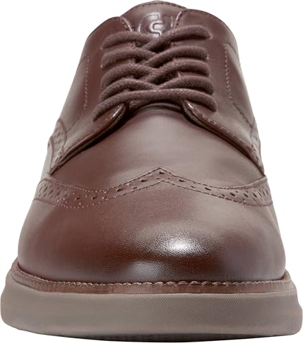 Cole Haan Men's Grand Shadowlite Wingtip Oxfords, Madeira/Dark Natural/Morel, 10.5-M US