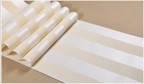 QIHANG European Modern Minimalist Country Luxury Stripe Wallpaper Roll for Living Room Bedroom Tv Backdrop Wall Beige Color - Thumbnail 4