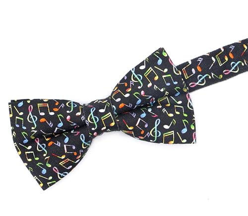 Image of OCIA Cute Pattern Pre-tied Bow Tie Adjustable Bowties for Adult & Children