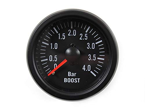 Jauge de pression turbo 4 bar rétro de 52 mm pour un contrôle précis