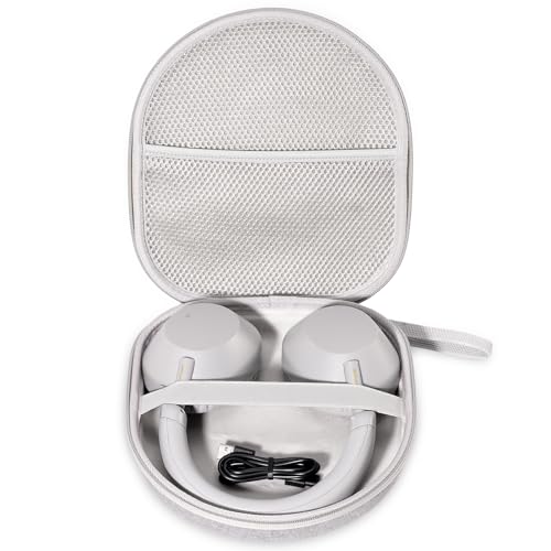 ProCase Kopfhörer Tasche Headphone Case für Anker Q20i/Q11i/Q45/Q30/Q35, SoundCore, Sony WH-CH520/720 & ZX-110/100 & WH-1000XM4/5, JBL Tune 510/520/720/770, BERIBES, Headset Tragetasche -Grau