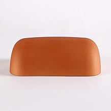 Newrays Replacement Glass Lampshade for Desk Lamp (Orange Matte)