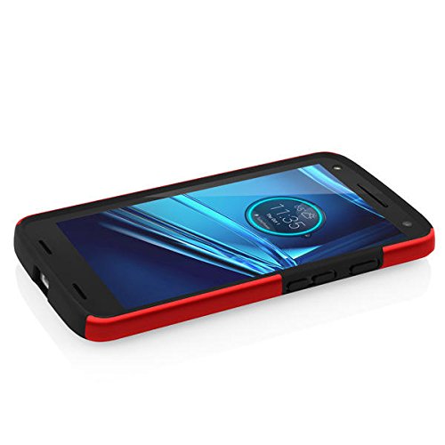 Motorola Droid Turbo 2 / Moto X Force Case, Incipio [Hard Shell] [Dual Layer] Dualpro Case For Motorola Droid Turbo 2 / Moto X Force-Iridescent Red/Black #TOP5