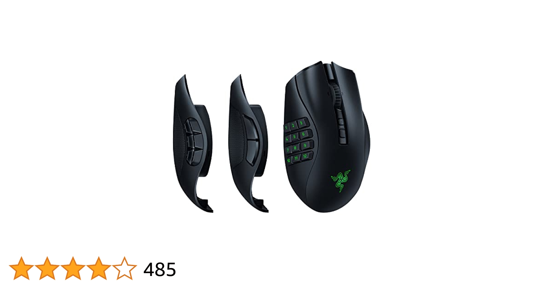 PC周辺機器 Razer Naga Pro Razer Naga Pro」レビュー。サイドプレート交換によって複数