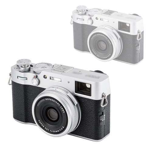 (2 Pack) JJC Funda para Zapata para Fujifilm X-E5 X Half X-HF1 XS20 XH2 XH2s XH1 XT5 XT4 XT3 XT2 XE4 XT50 XT30 XT30II X-T30III XT20 X100VI X100V X100F GFX100RF GFX100SII GFX100S GFX100 XPRO3 Plata - imagen 5