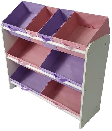 Organizador de Brinquedos Infantil Feminino Montessoriano Organibox