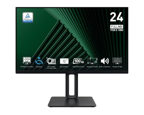 MSI Pro MP245PG écran plat de PC 60 5 cm 23.8 1920 x 1080 pixels Full HD LCD Neuf - vue 9