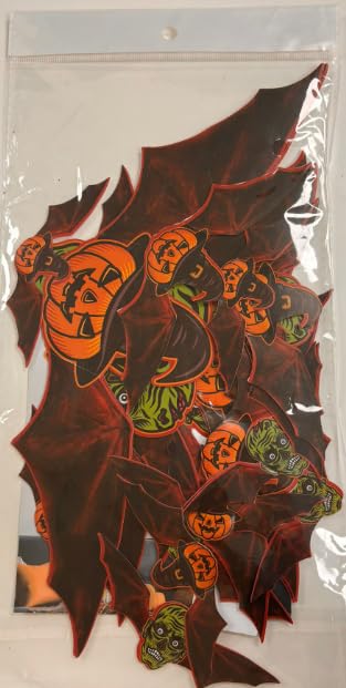 3D Bat Decoration Stickers, Calabasa