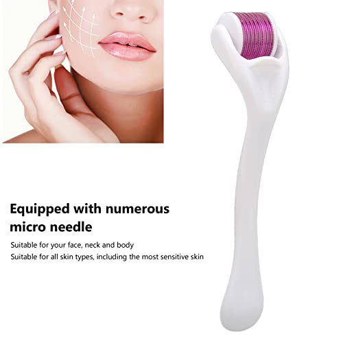 Rolo de Microagulhamento, Cabo Ergonômico Microagulhamento Compacto Rolo Facial para Endurecimento d