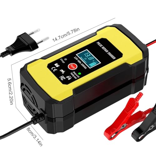 Evite baterías muertas con el mantenedor de batería para motocicleta 12V 6