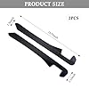 IHOTDER 2PCS Car Seat Gap Filler - Car Seat Gap Filler Organizer for Holding Phone,Key,Purse - Universal Car Gap Filler Fits Car Truck SUV Car Interior Accessories (Black/2PCS)… #1