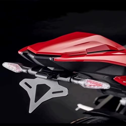 Support de plaque immatriculation moto Aprilia RS660 2021-2023 queue courte - 4