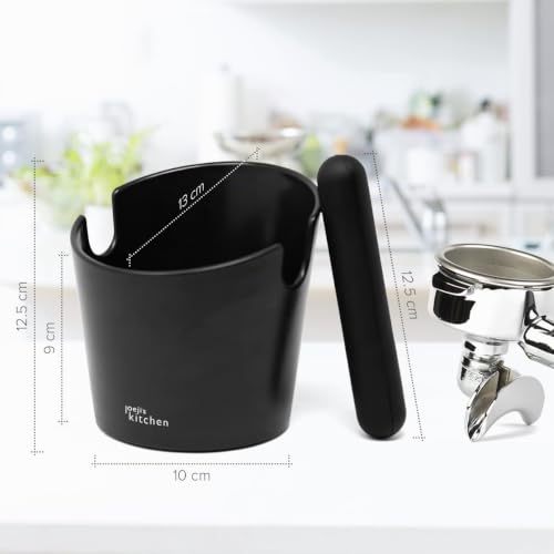 Miniatura 2 de Joeji S Kitchen Café Knock Box Cajon Para Posos De Cafe - Caja De Plástico Abs Ecológica Para Tirar Los Posos Del Café - Barista Accesorios Para Máquinas De Café De Calidad - Espresso Knock Box