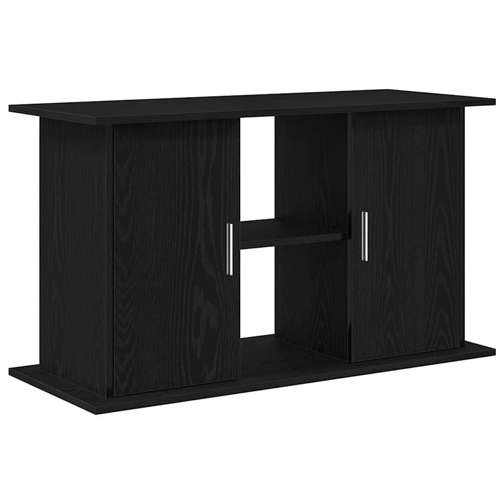 vidaXL Aquarium Stand Black Oak 101x41x58 cm Engineered Wood โ image 1