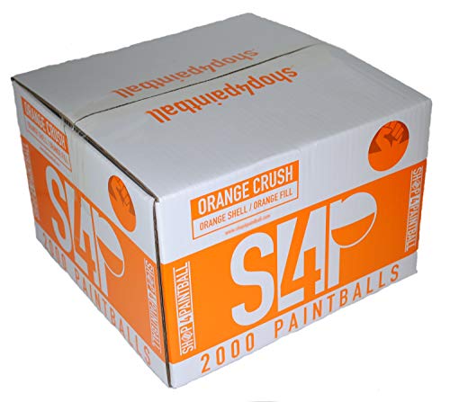 image for Shop4Paintball - .68 Caliber Scenario/General Play Paintballs (Orange 