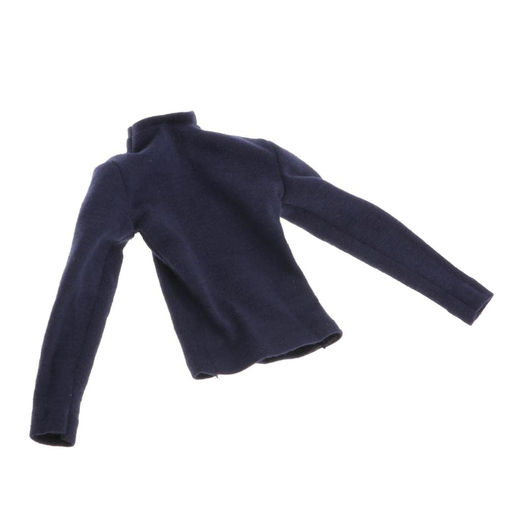 club bollywood 1/6 Male Long Sleeve Sweater Turtleneck Knit for 12'' Action Figure Blue|Toys & Hobbies | Action Figures | TV, Movie & Video Games|1 Piece 1/6 Action Male Figure Sweater-picture-13