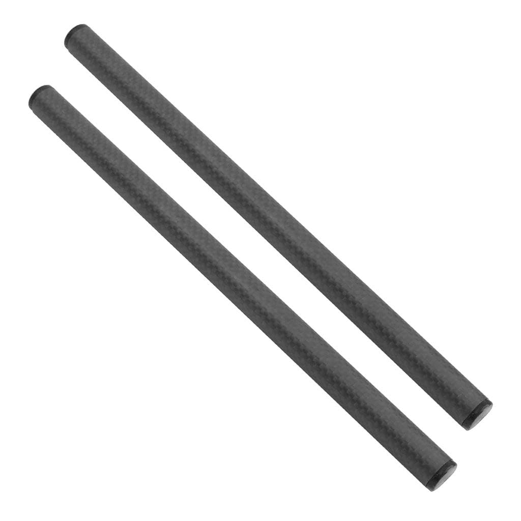 Club Bollywood®2Pcs 15Mm Carbon Fiber Rod 4" 10Cm Long for 15Mm Rod Rail Support System|Cameras & Photo | Camera & Photo Accessories |• Cameras & Photo|2 Pieces Carbon Fiber Rod