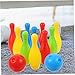 Abaodam 1set Mini Bowling Game for Boys and Girls Bowling Toy for Parties Develops Hand-Eye Coordination and Social Skills for Boys and Girls