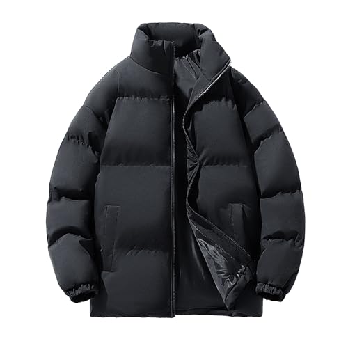 Amazon.com: NATHGAM Puffer Jacket Men Baggy Waterproof Winter